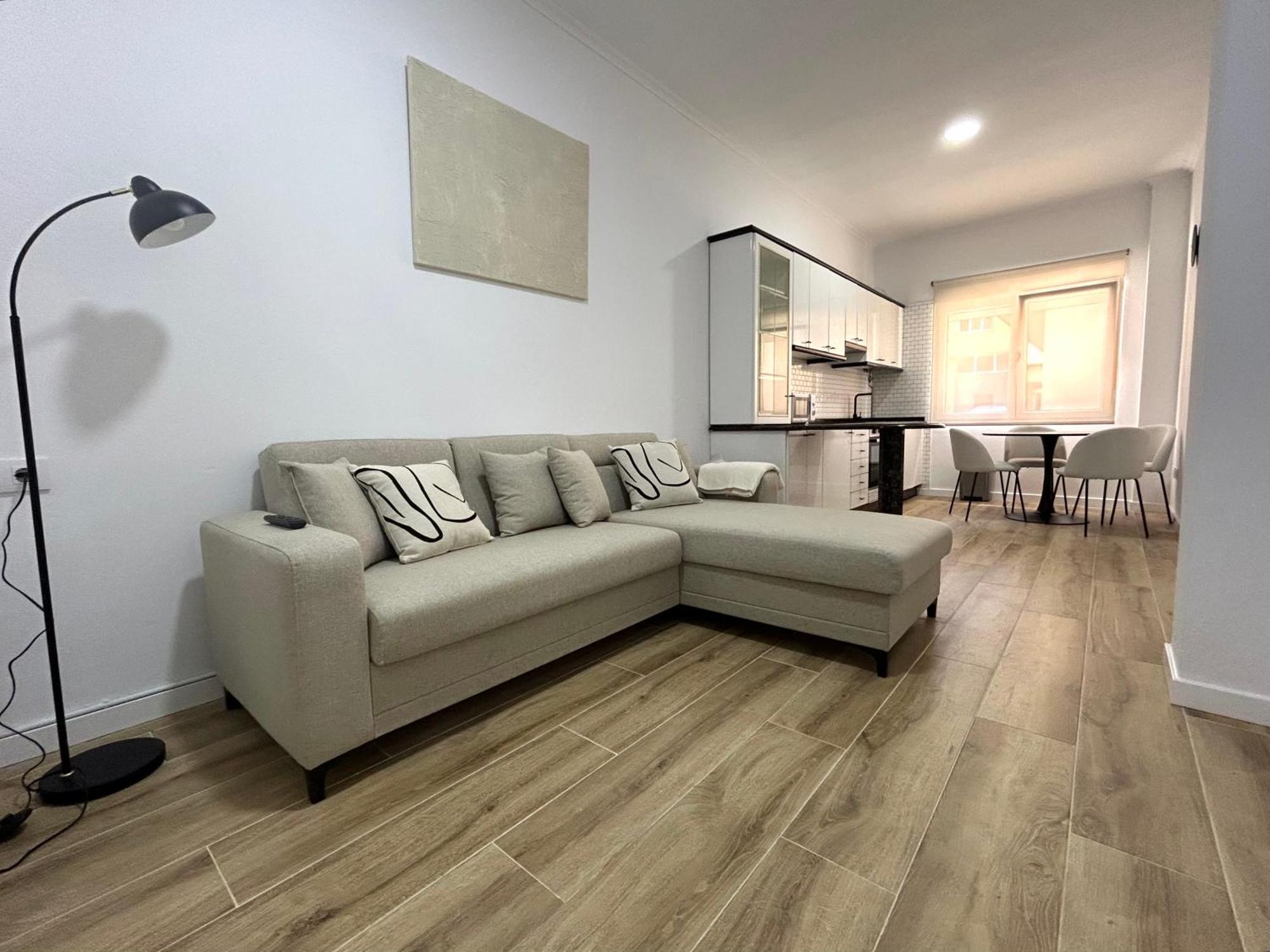 Apartamento En Camarinas Bagian luar foto