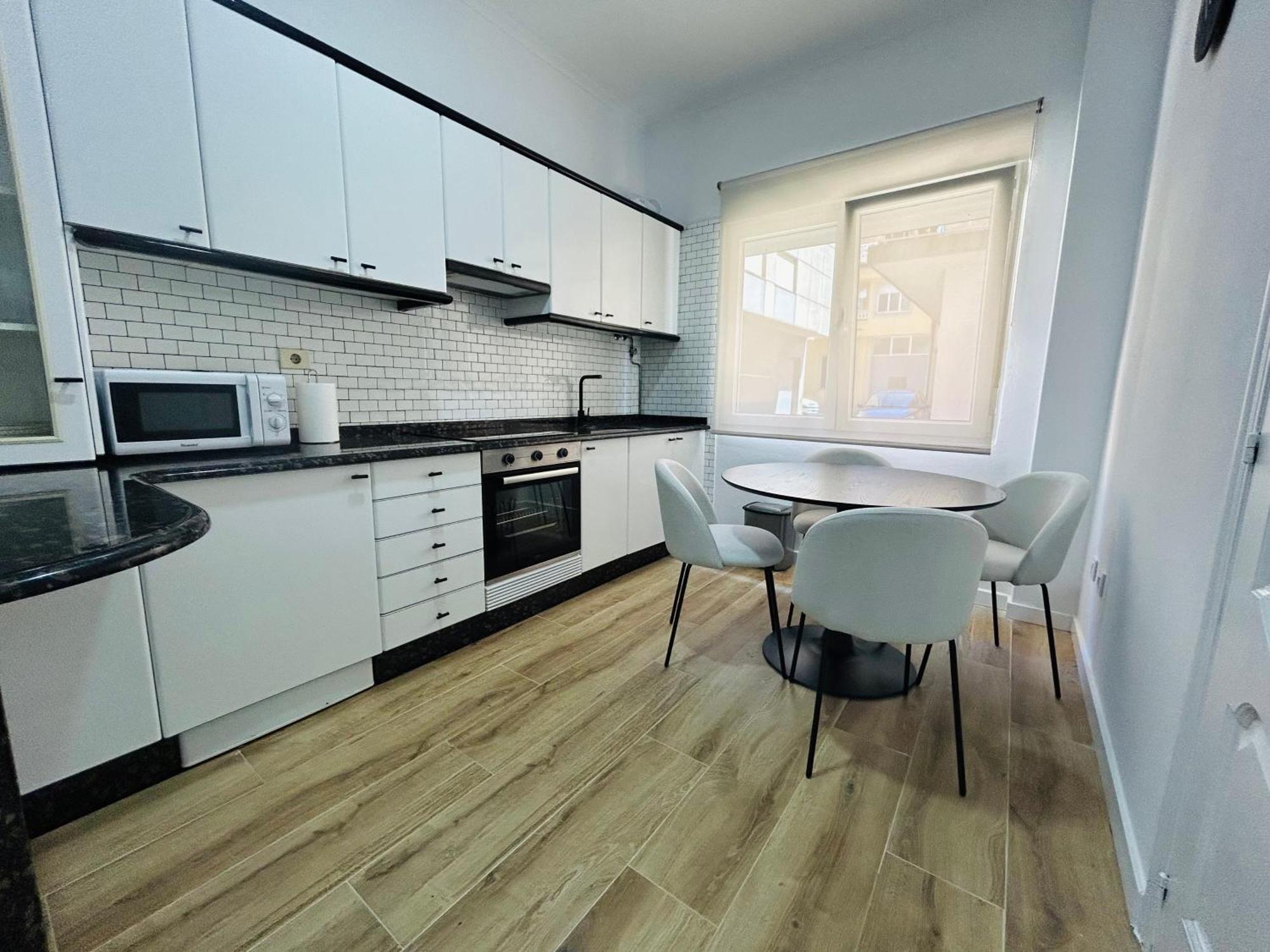 Apartamento En Camarinas Bagian luar foto